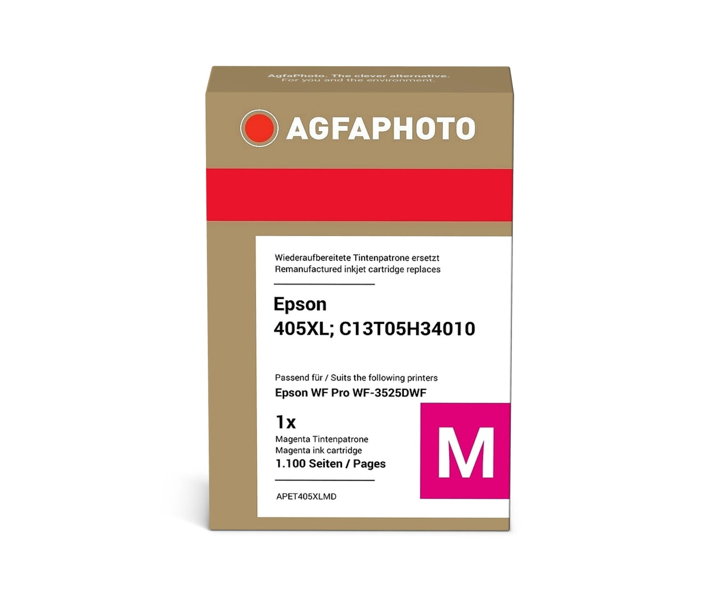 AgfaPhoto APET405XLMD Tintenpatrone ersetzt Epson 405XL, C13T05H34010 online bestellen