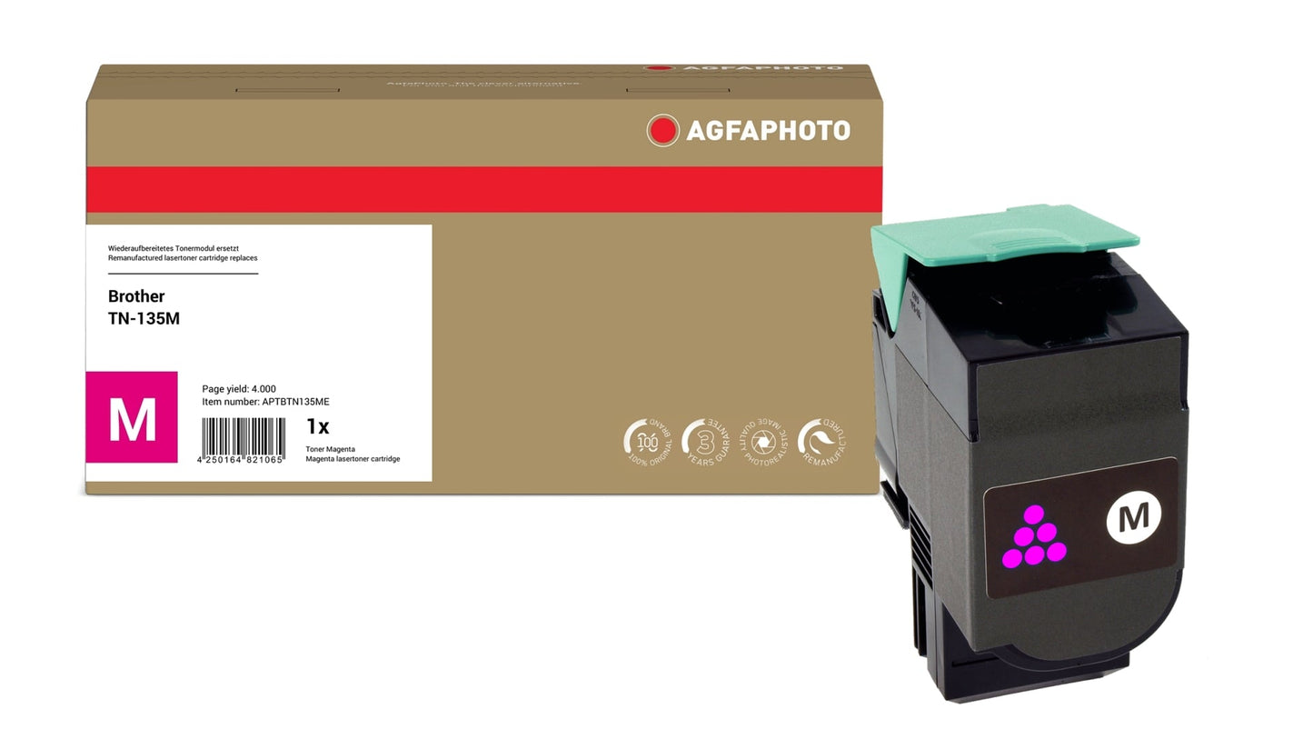 AgfaPhoto APTBTN135ME Lasertoner ersetzt Brother TN-135M online bestellen