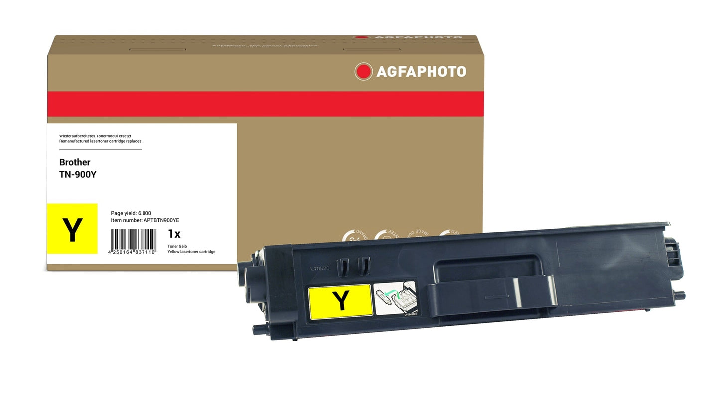 AgfaPhoto APTBTN900YE Lasertoner ersetzt Brother TN-900Y online bestellen