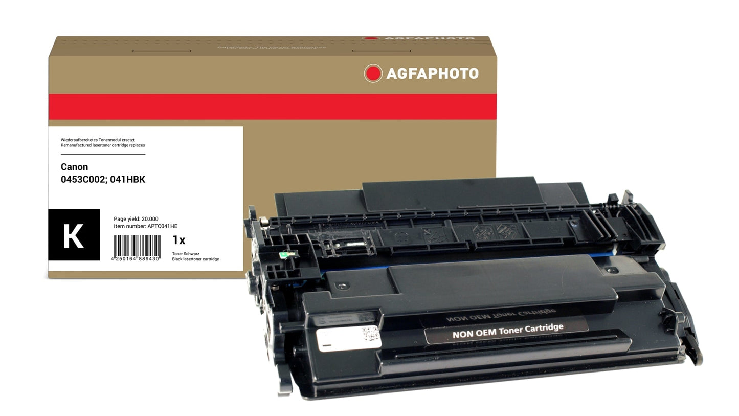 AgfaPhoto APTC041HE Lasertoner ersetzt Canon 0453C002, 041 H BK online bestellen