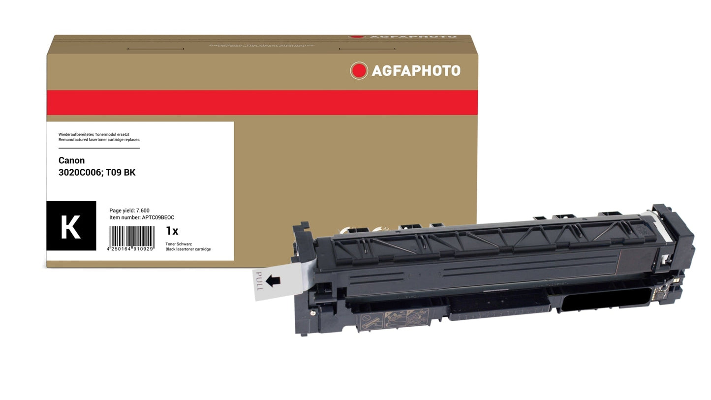 AgfaPhoto APTC09BEOC Lasertoner ersetzt Canon 3020C006, T09 BK online bestellen