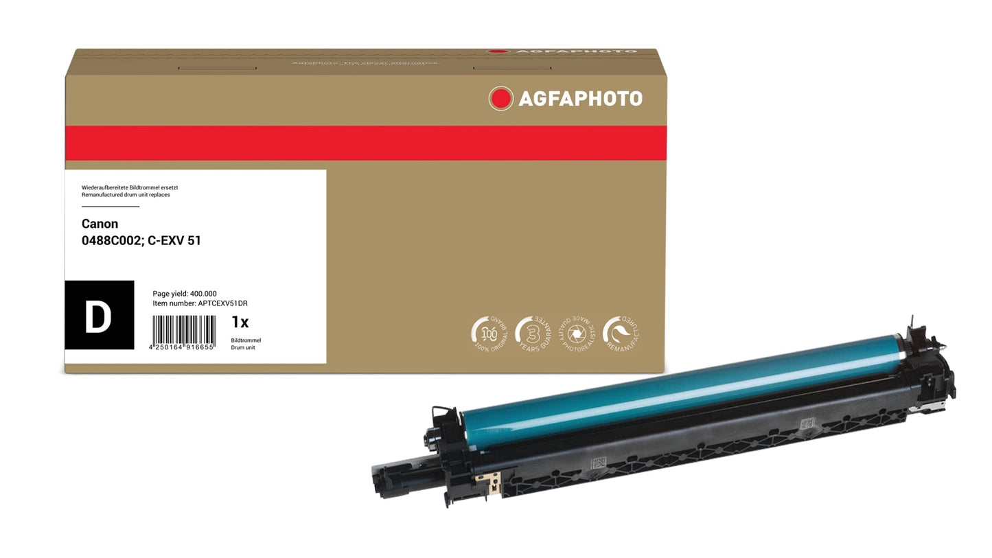 AgfaPhoto APTCEXV51DR Bildtrommel ersetzt Canon 0488C002, C-EXV 51 online bestellen