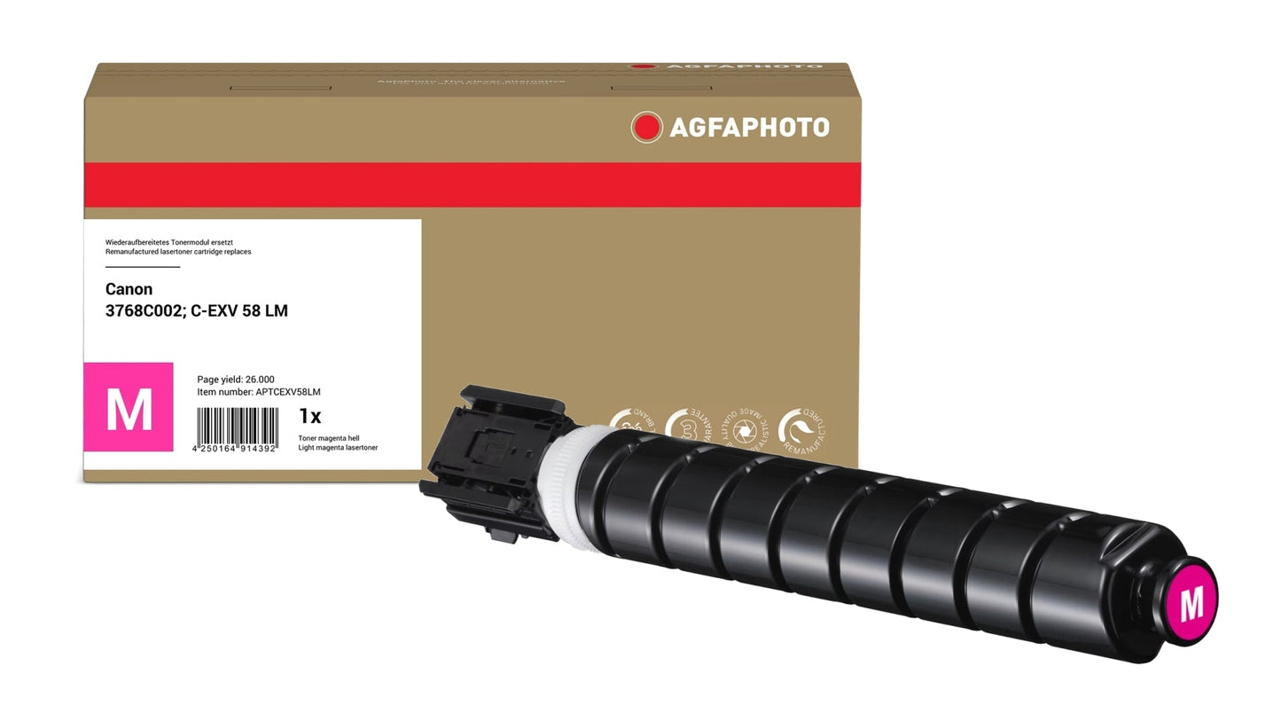 AgfaPhoto APTCEXV58LM Lasertoner ersetzt Canon 3768C002, C-EXV 58 LM online bestellen