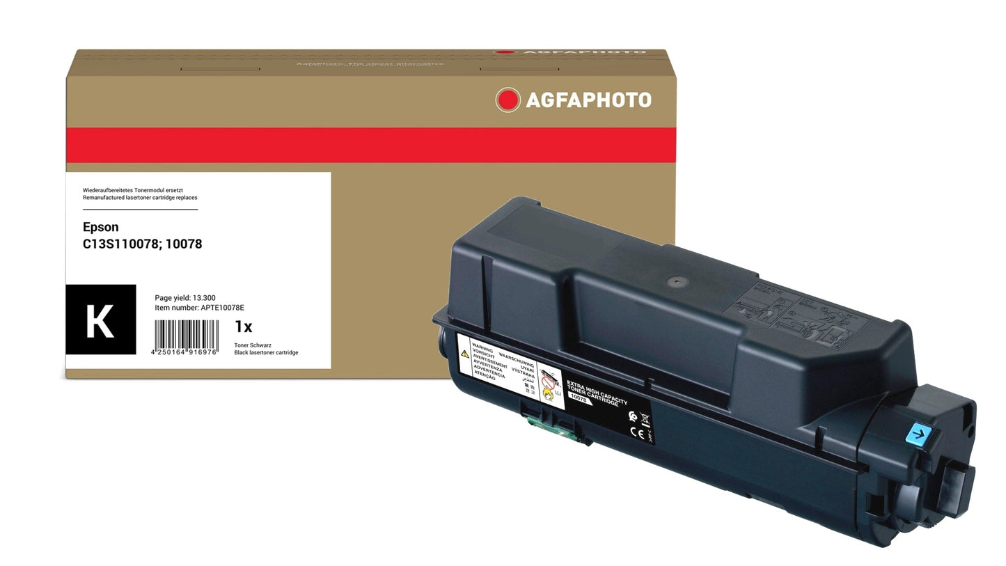 AgfaPhoto APTE10078E Lasertoner ersetzt Epson C13S110078, 10078 online bestellen