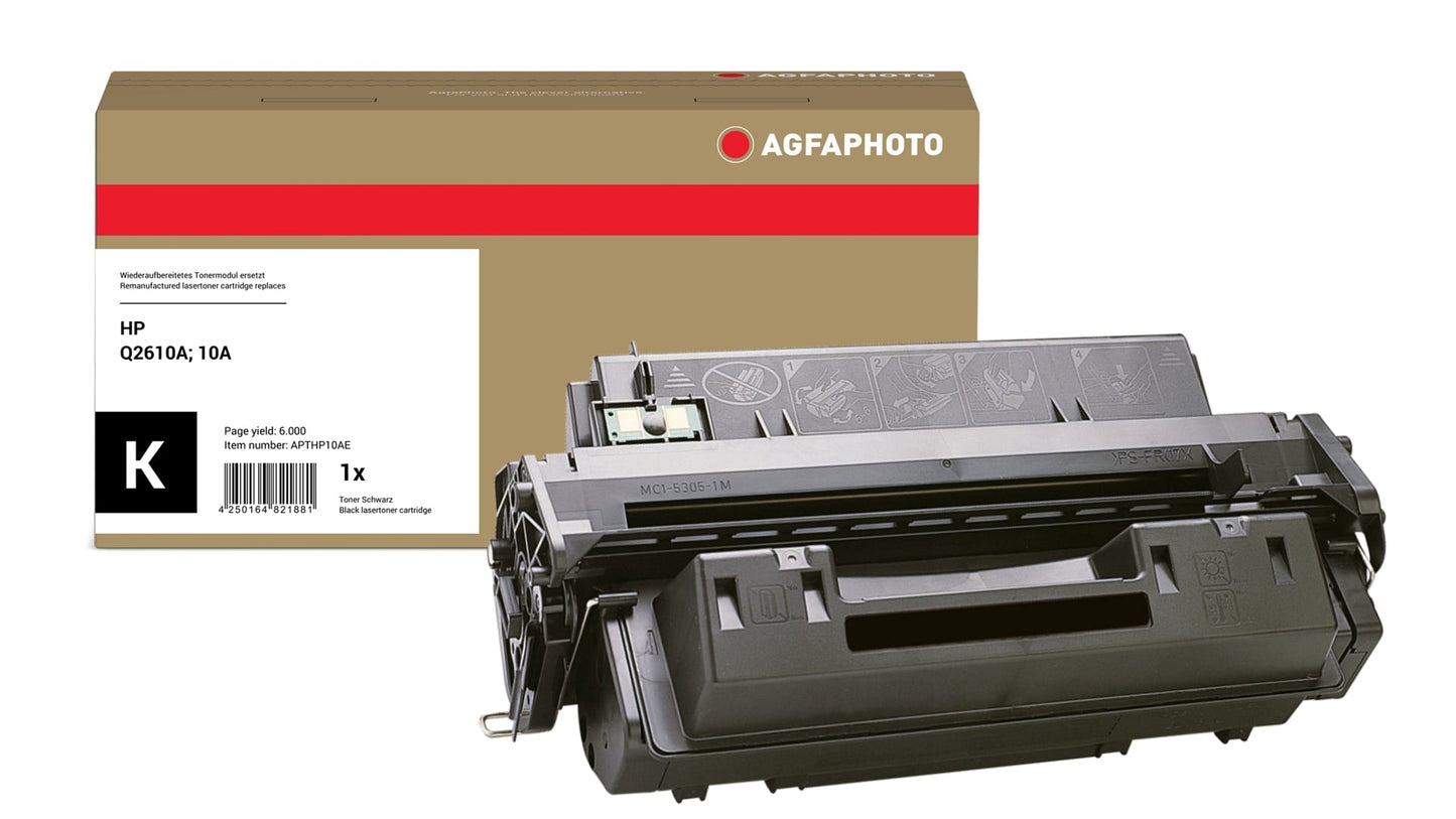 AgfaPhoto APTHP10AE Lasertoner ersetzt HP Q2610A, 10A online bestellen