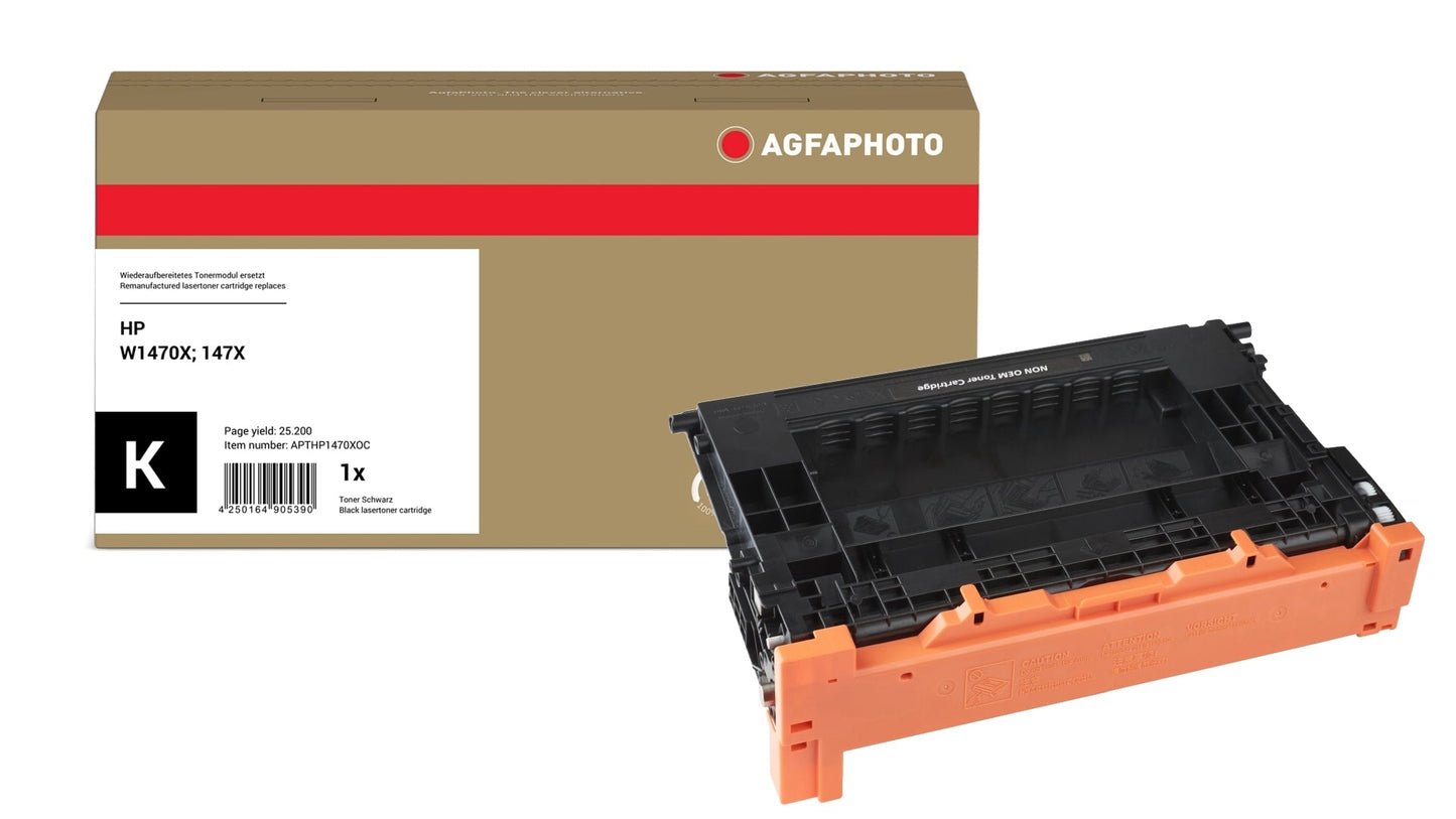 AgfaPhoto APTHP1470XOC Lasertoner ersetzt HP W1470X, 147X online bestellen