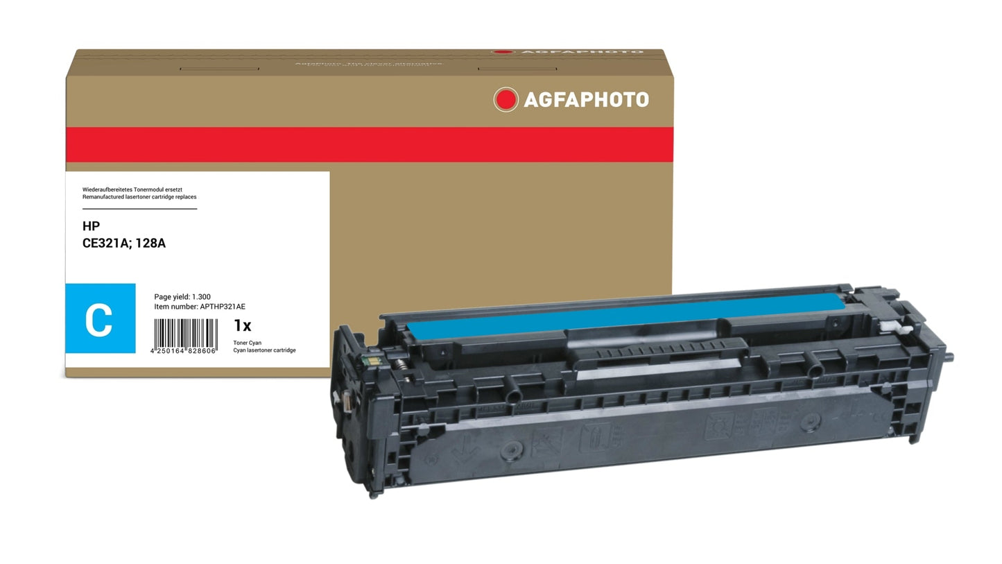 AgfaPhoto APTHP321AE Lasertoner ersetzt HP CE321A, 128A online bestellen
