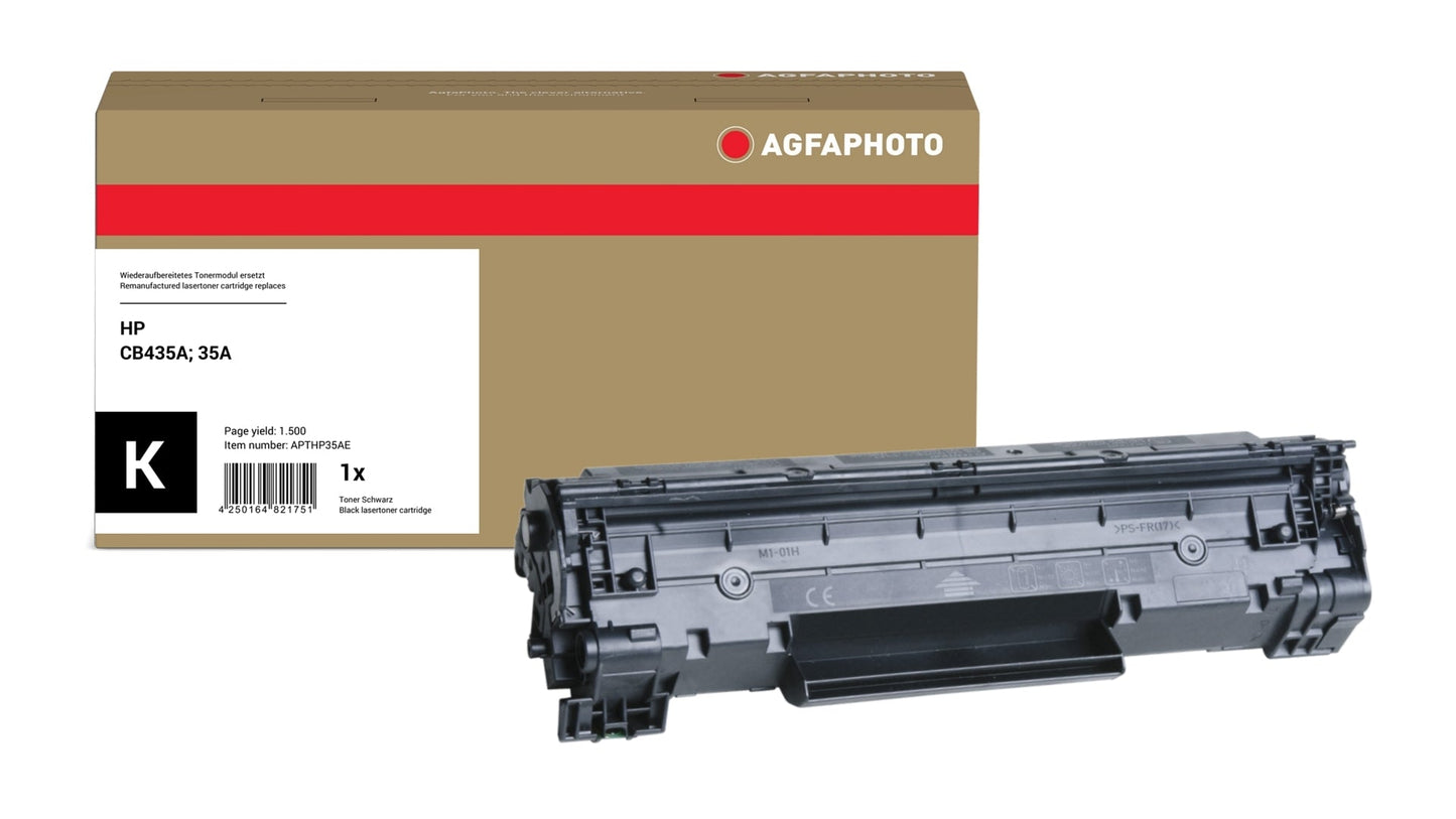 AgfaPhoto APTHP35AE Lasertoner ersetzt HP CB435A, 35A online bestellen