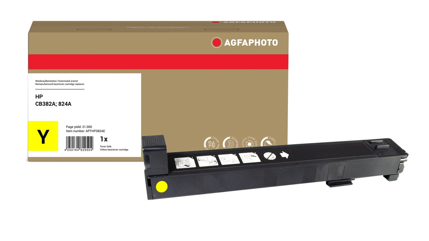 AgfaPhoto APTHP382AE Lasertoner ersetzt HP CB382A, 824A online bestellen
