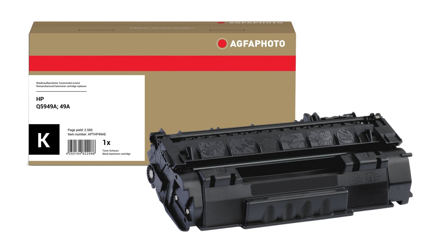 AgfaPhoto APTHP49AE Lasertoner ersetzt HP Q5949A, 49A online bestellen