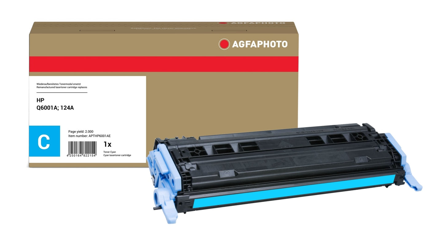 AgfaPhoto APTHP6001AE Lasertoner ersetzt HP Q6001A, 124A online bestellen