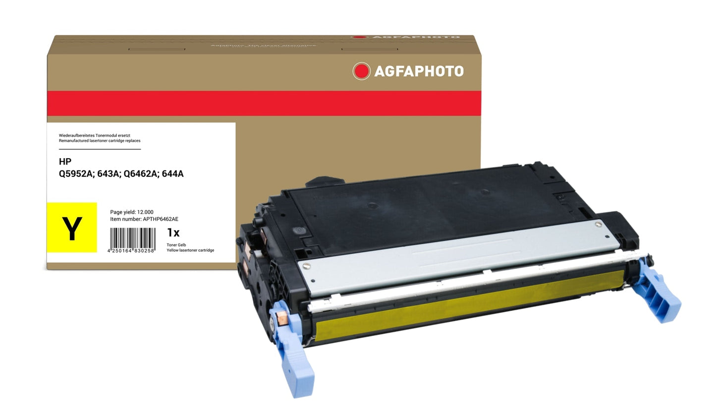 AgfaPhoto APTHP6462AE Lasertoner ersetzt HP Q5952A, 643A, Q6462A, 644A online bestellen