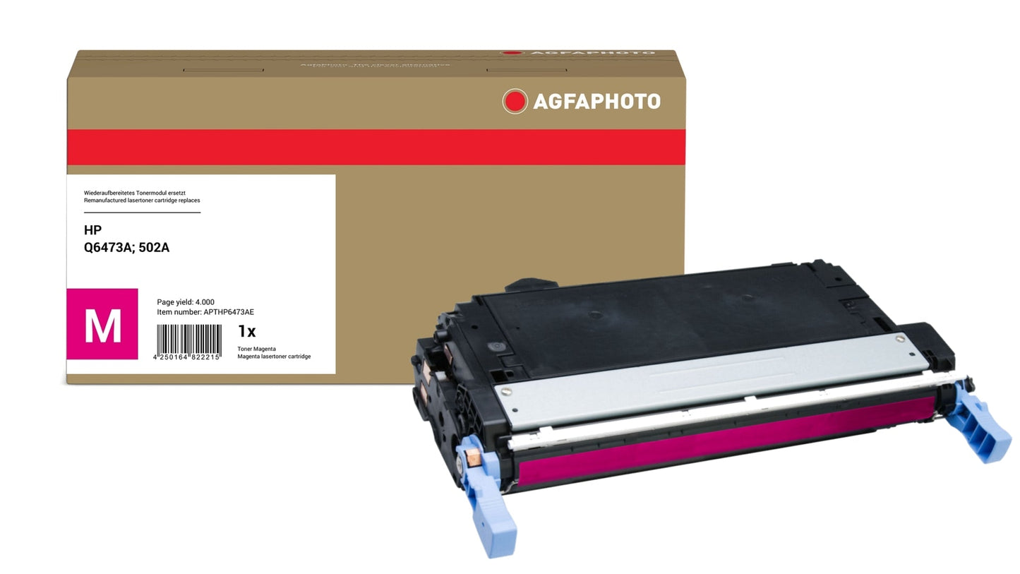 AgfaPhoto APTHP6473AE Lasertoner ersetzt HP Q6473A, 502A online bestellen