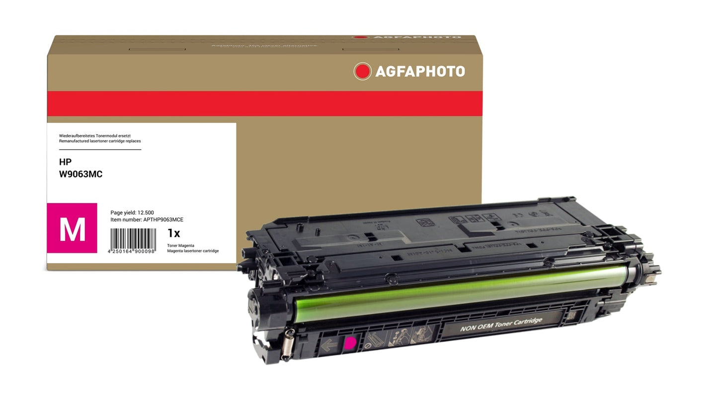 AgfaPhoto APTHP9063MCE Lasertoner ersetzt HP W9063MC online bestellen