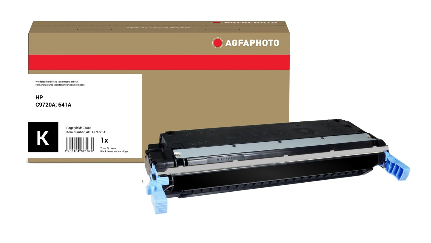 AgfaPhoto APTHP9720AE Lasertoner ersetzt HP C9720A, 641A online bestellen