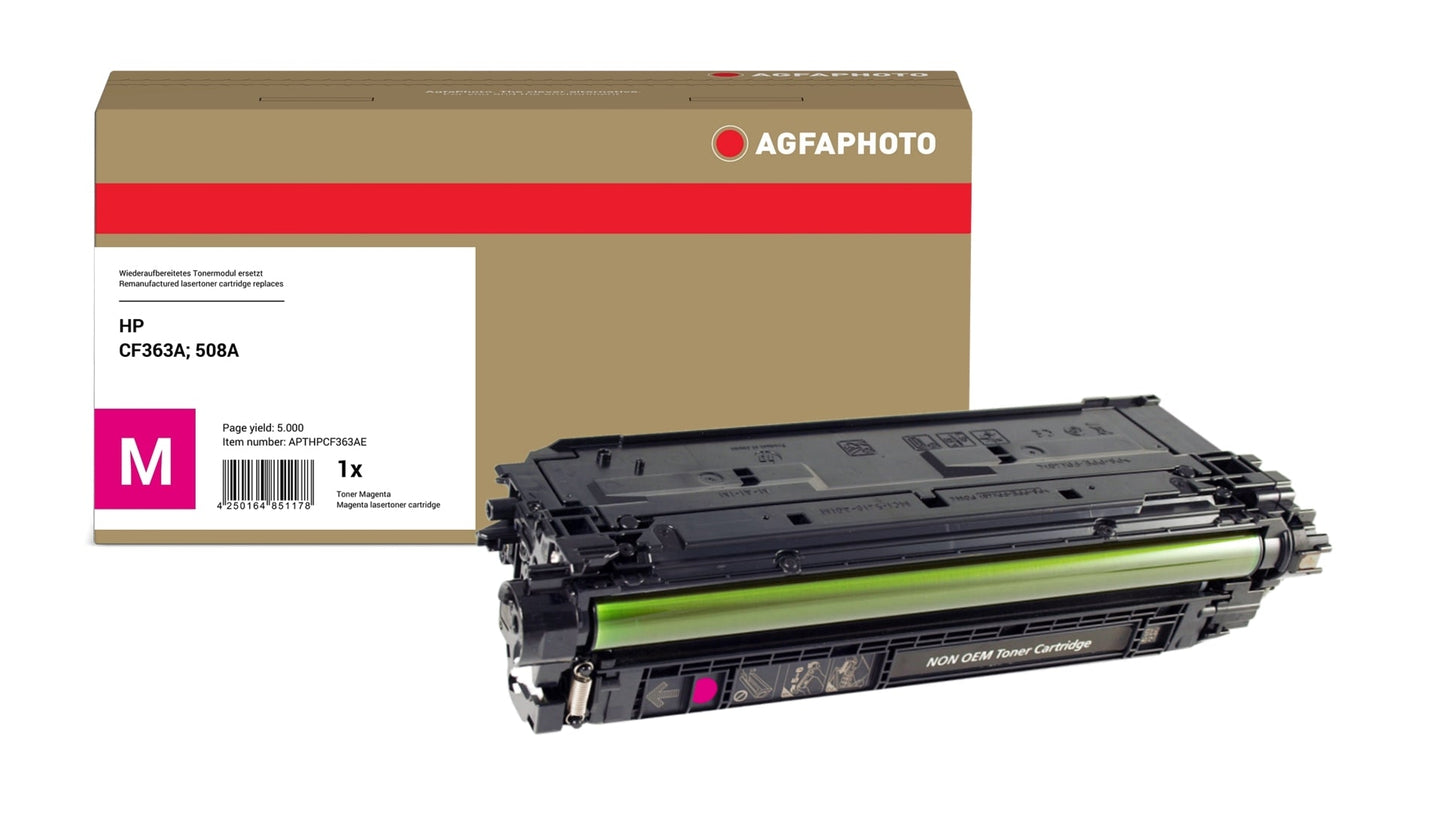AgfaPhoto APTHPCF363AE Lasertoner ersetzt HP CF363A, 508A online bestellen