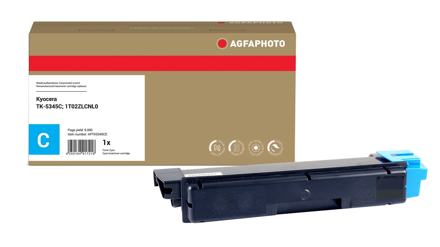 AgfaPhoto APTK5345CE Lasertoner ersetzt Kyocera TK-5345C, 1T02ZLCNL0 online bestellen