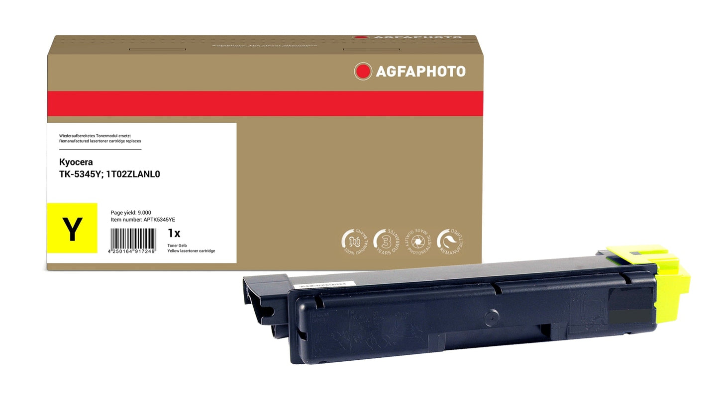 AgfaPhoto APTK5345YE Lasertoner ersetzt Kyocera TK-5345Y, 1T02ZLANL0 online bestellen