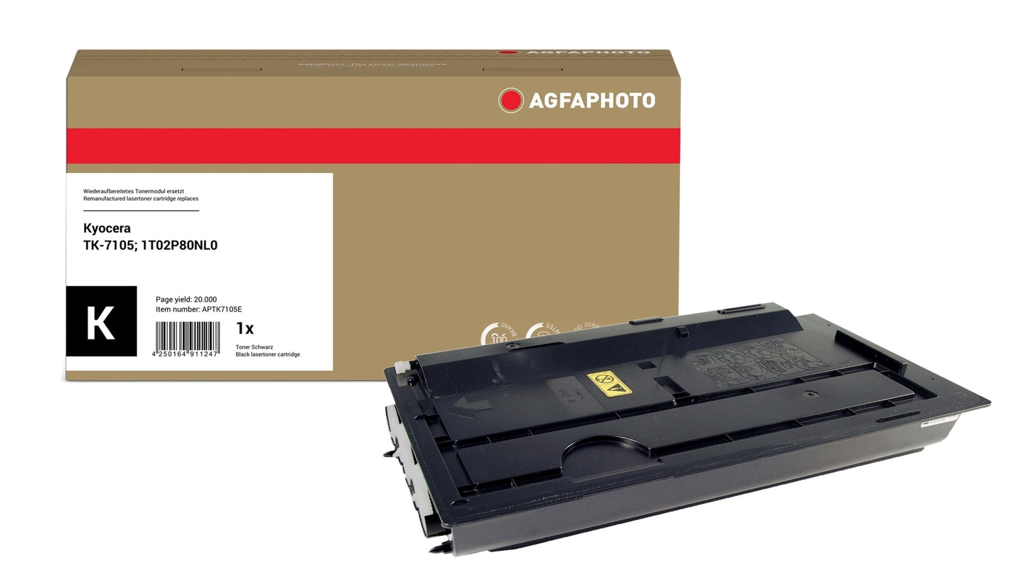 AgfaPhoto APTK7105E Lasertoner ersetzt Kyocera TK-7105, 1T02P80NL0 online bestellen