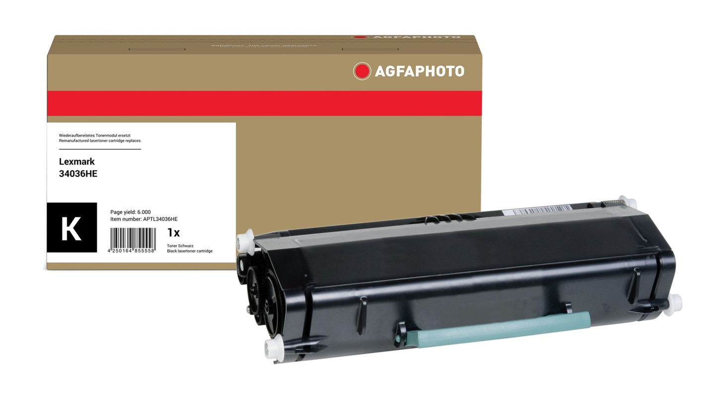 AgfaPhoto APTL34036HE Lasertoner ersetzt Lexmark 34036HE online bestellen