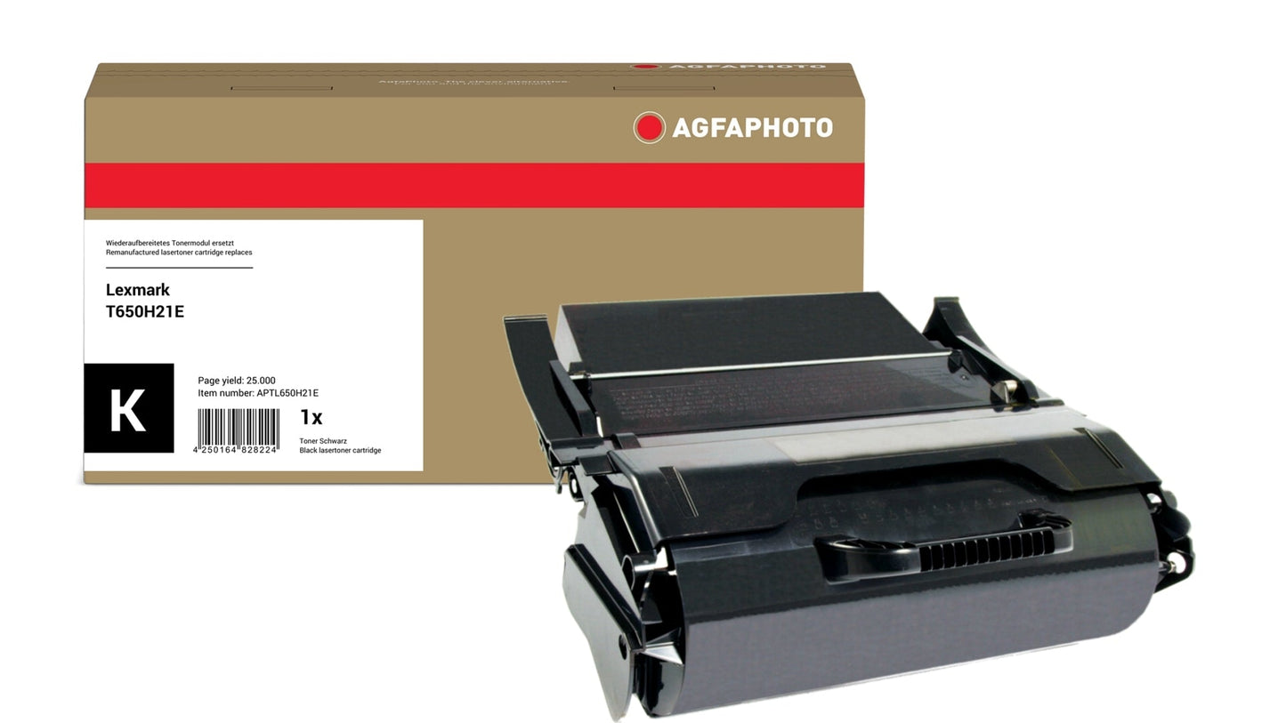 AgfaPhoto APTL650H21E Lasertoner ersetzt Lexmark T650H21E online bestellen