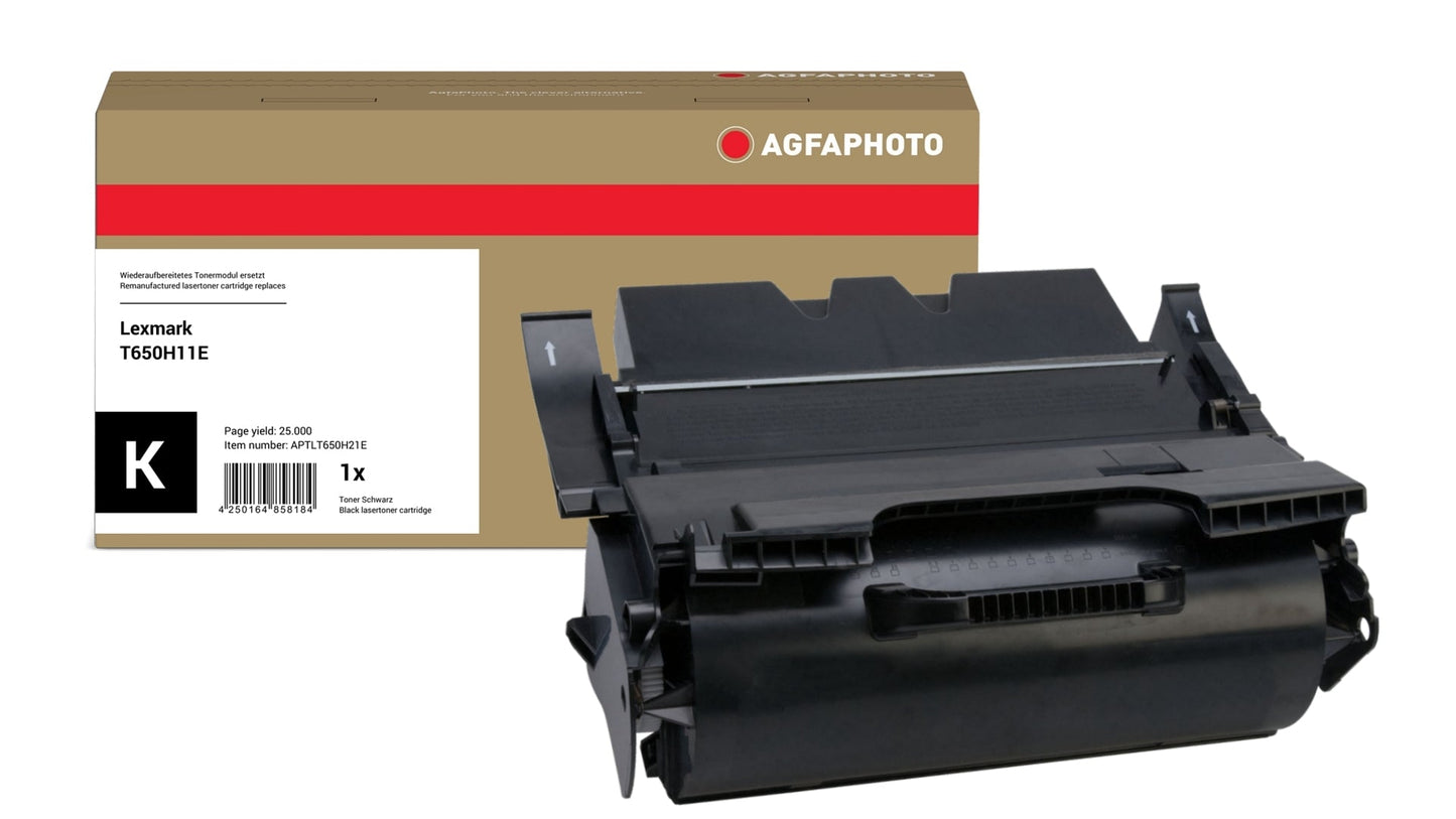 AgfaPhoto APTLT650H21E Lasertoner ersetzt Lexmark T650H11E online bestellen