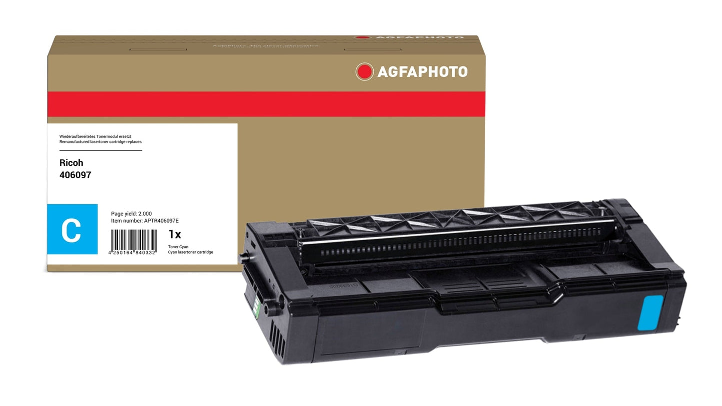 AgfaPhoto APTR406097E Lasertoner ersetzt Ricoh 406097 online bestellen