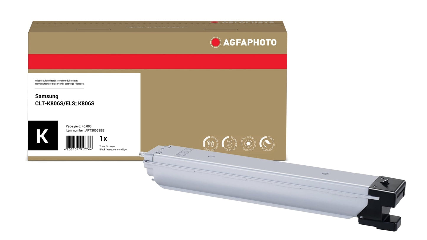 AgfaPhoto APTS806SBE Lasertoner ersetzt Samsung CLT-K806S/ELS, K806S online bestellen