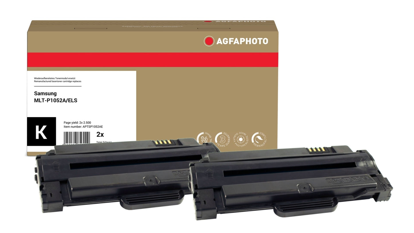 AgfaPhoto APTSP1052AE Doppelpack ersetzt Samsung MLT-P1052A/ELS online bestellen