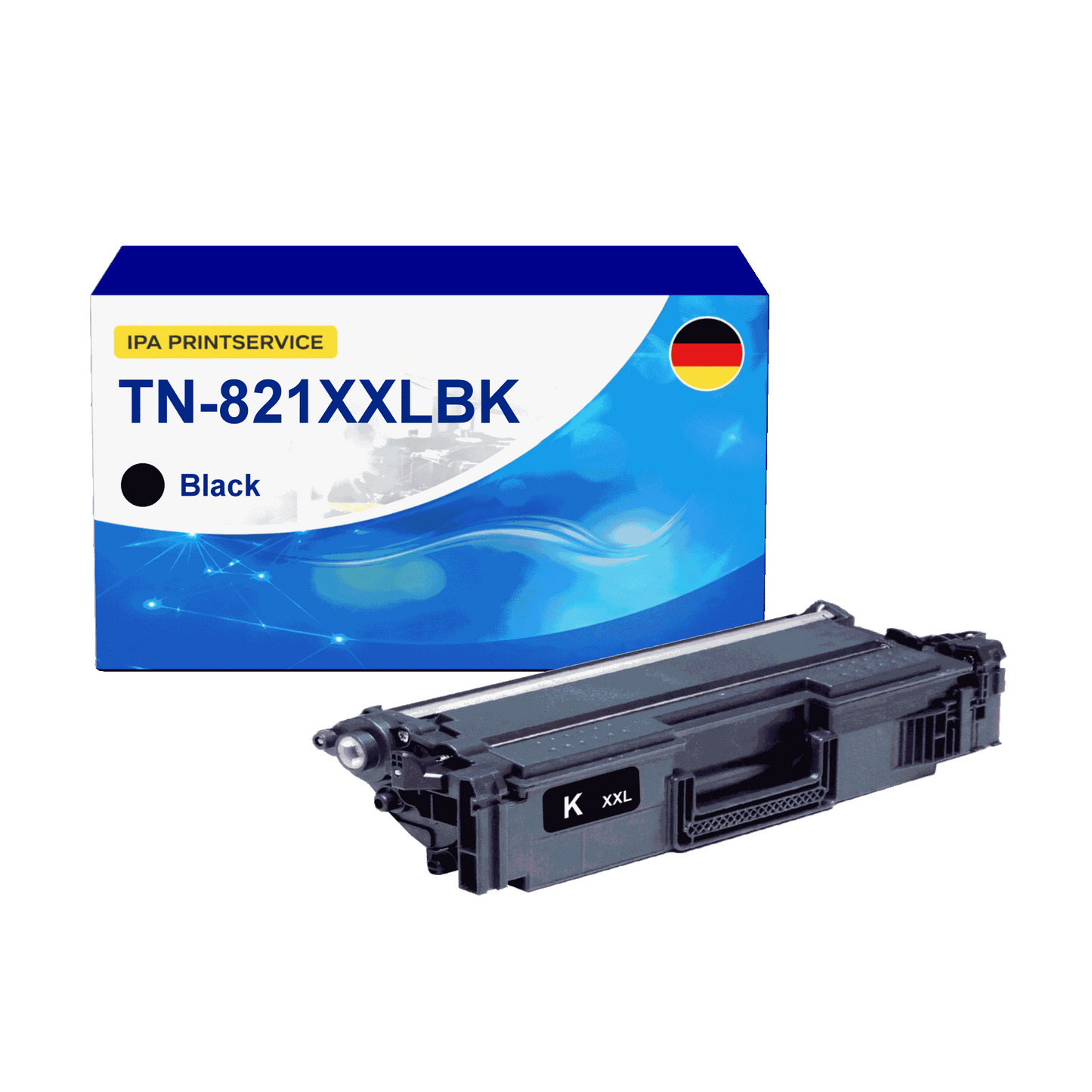 IPA Printservice IPATOBROTN821XXLBK Lasertoner ersetzt Brother TN-821XXLBK online bestellen