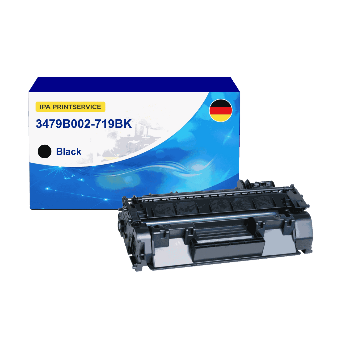 IPA Printservice IPATOCAN719 Lasertoner ersetzt Canon 3479B002; 719 BK online bestellen