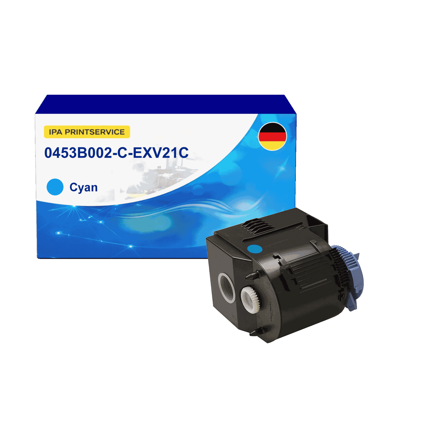 IPA Printservice IPATOCANCEXV21C Lasertoner ersetzt Canon 0453B002; C-EXV 21 C online bestellen