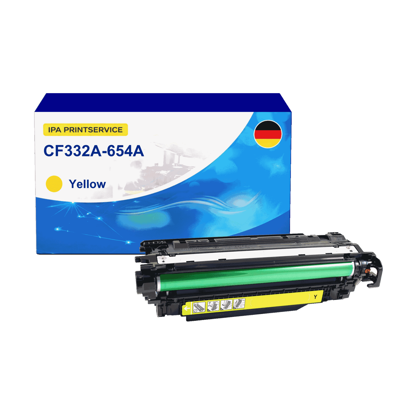 IPA Printservice IPATOHPCF332A Lasertoner ersetzt HP CF332A; 654A online bestellen