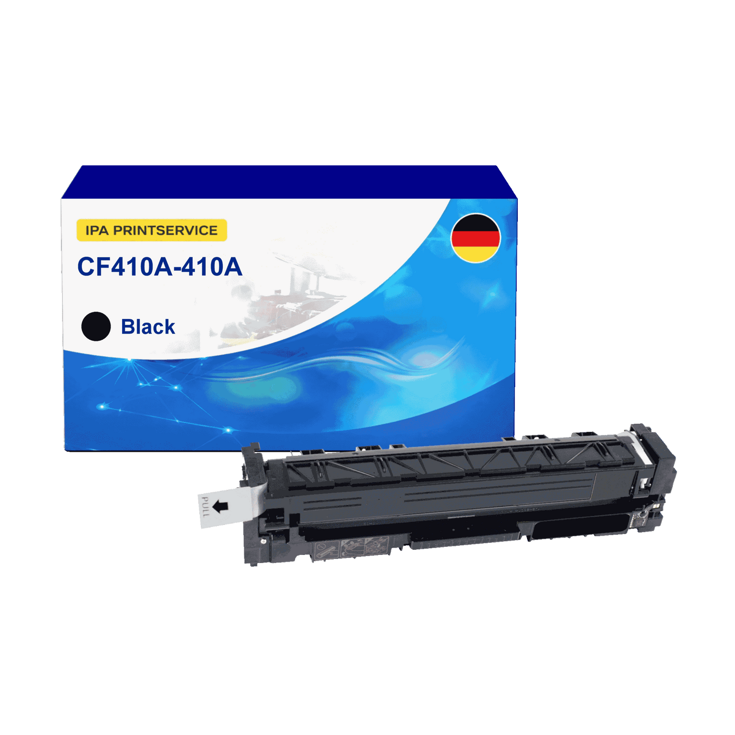 IPA Printservice IPATOHPCF410A Lasertoner ersetzt HP CF410A; 410A online bestellen