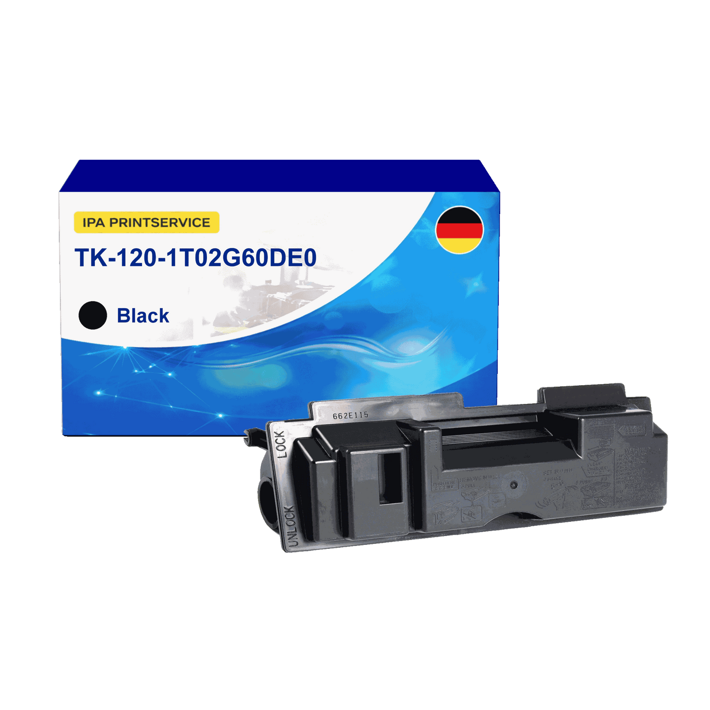 IPA Printservice IPATOKYOTK120 Lasertoner ersetzt Kyocera TK-120; 1T02G60DE0 online bestellen