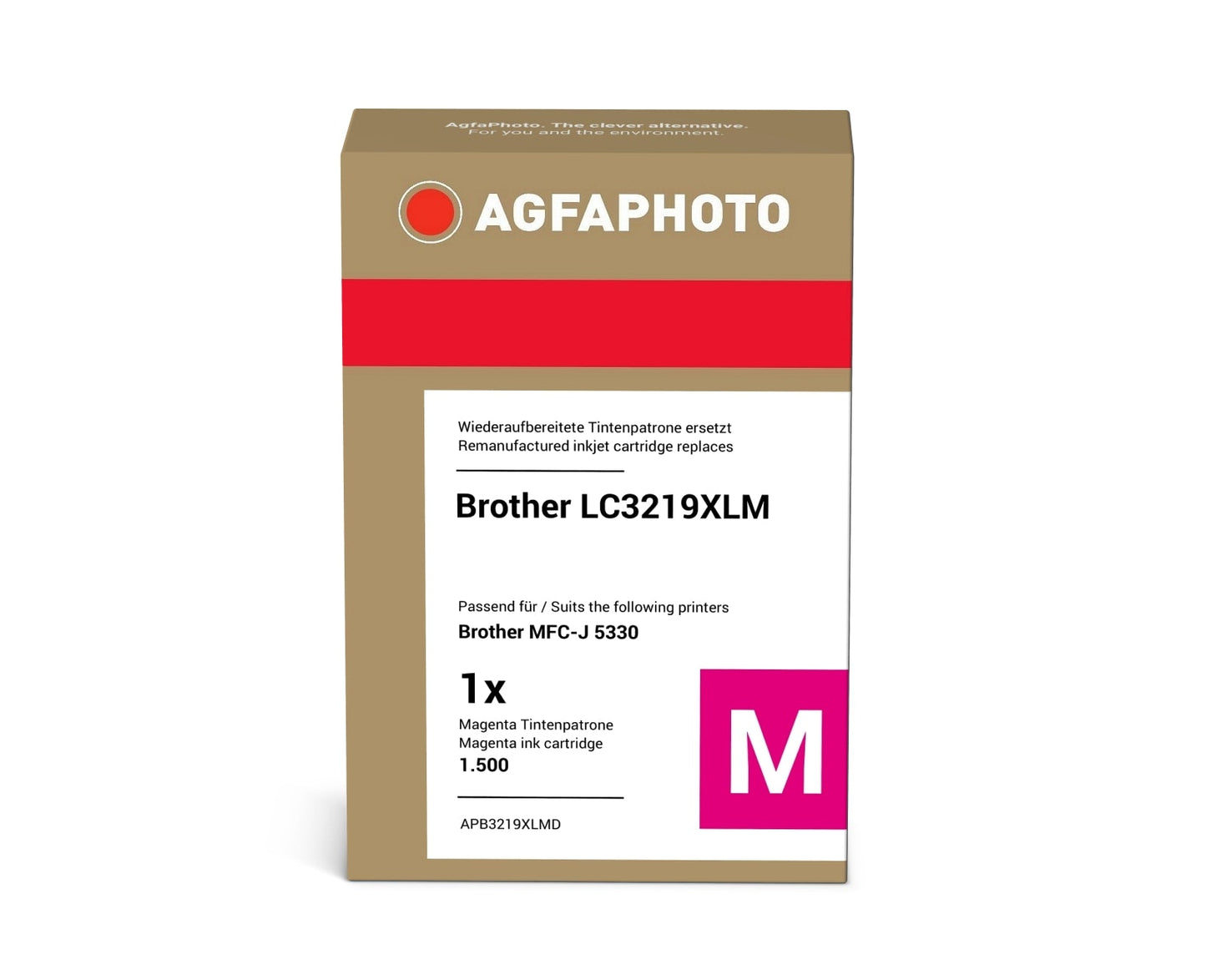 AgfaPhoto APB3219XLMD Tintenpatrone ersetzt Brother LC3219XLM online bestellen