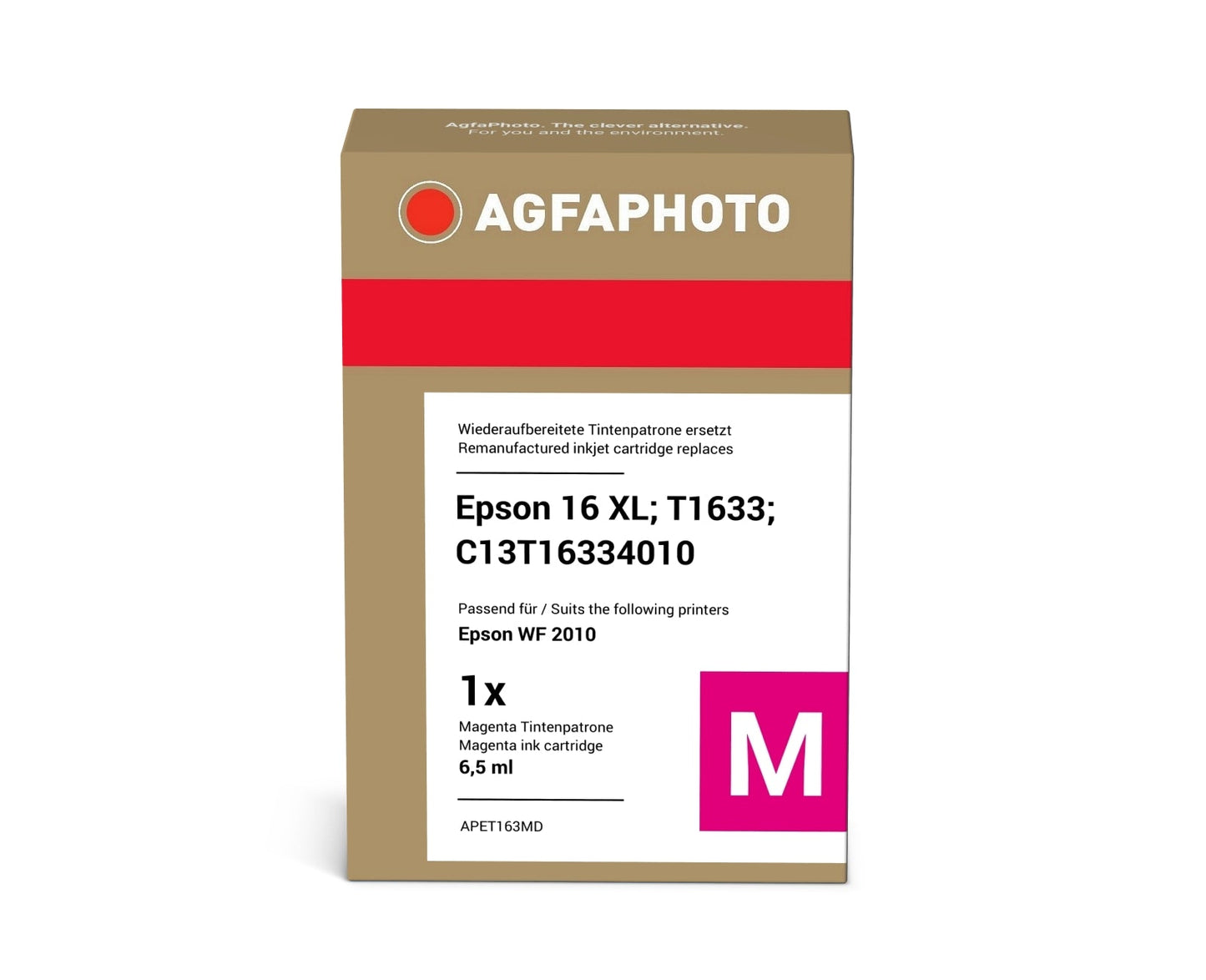 AgfaPhoto APET163MD Tintenpatrone ersetzt Epson 16 XL, T1633, C13T16334010 online bestellen