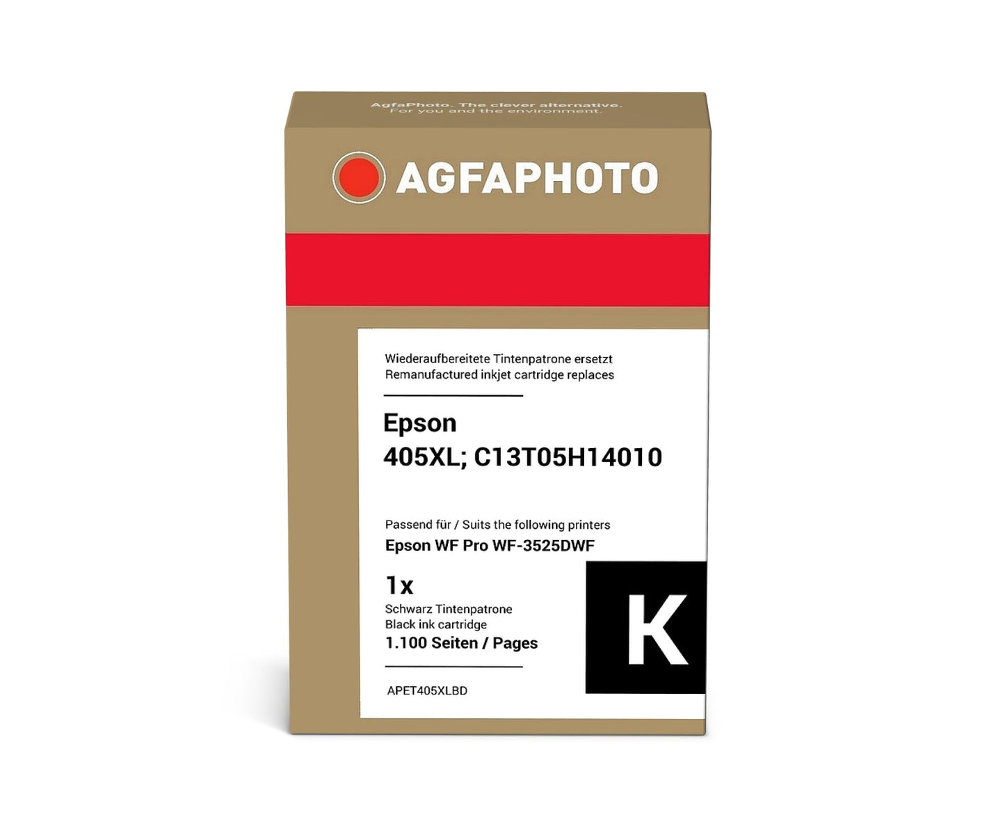 AgfaPhoto APET405XLBD Tintenpatrone ersetzt Epson 405XL, C13T05H14010 online bestellen