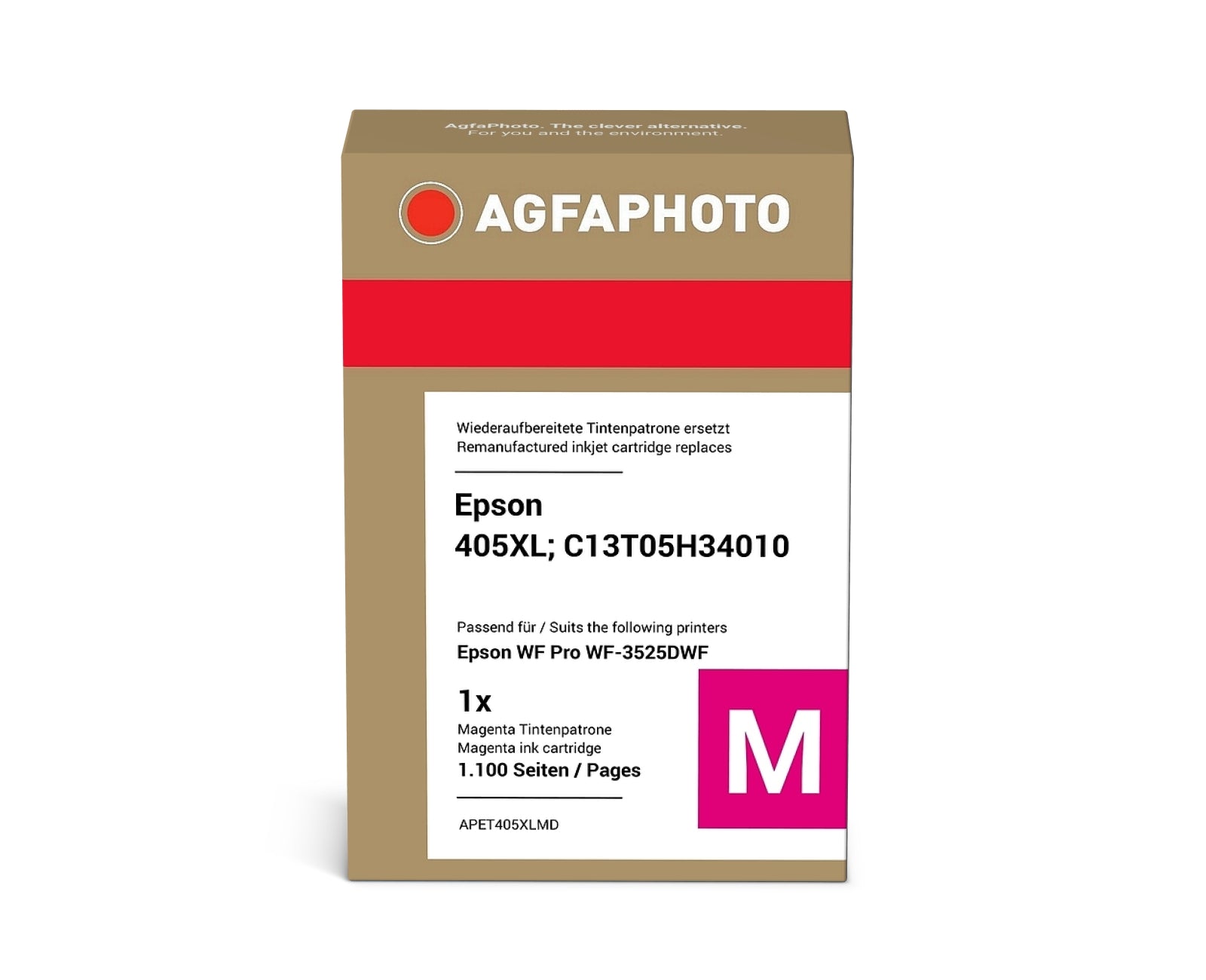 AgfaPhoto APET405XLMD Tintenpatrone ersetzt Epson 405XL, C13T05H34010 online bestellen
