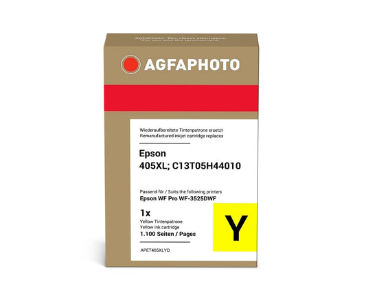 AgfaPhoto APET405XLYD Tintenpatrone ersetzt Epson 405XL, C13T05H44010 online bestellen