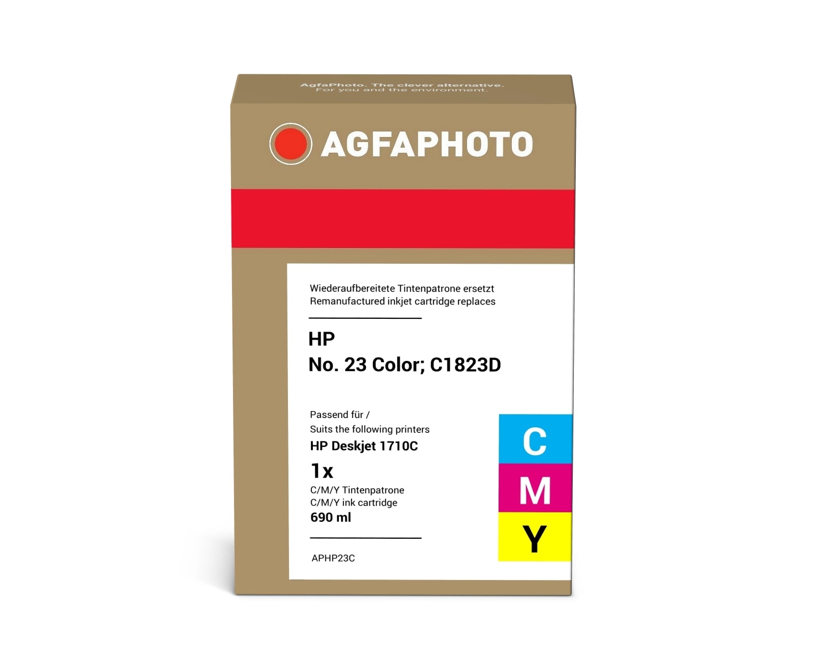 AgfaPhoto APHP23C Tintenpatrone ersetzt HP HP No. 23 Color, C1823D  online bestellen
