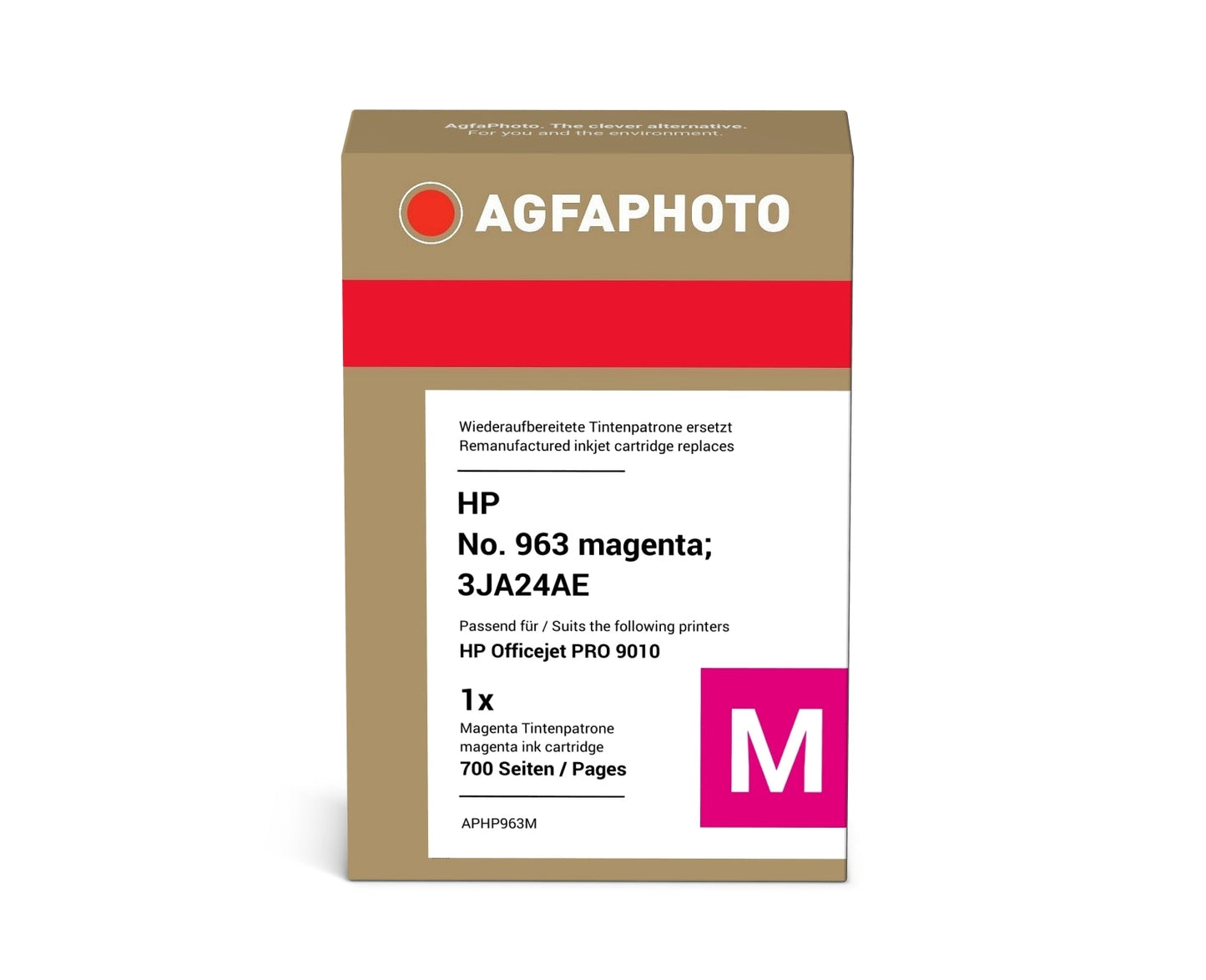 AgfaPhoto APHP963M Tintenpatrone ersetzt HP HP No. 963 magenta, 3JA24AE online bestellen