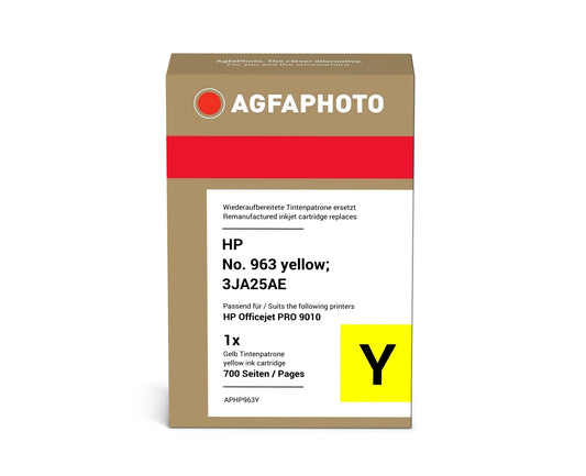 AgfaPhoto APHP963Y Tintenpatrone ersetzt HP HP No. 963 yellow, 3JA25AE online bestellen