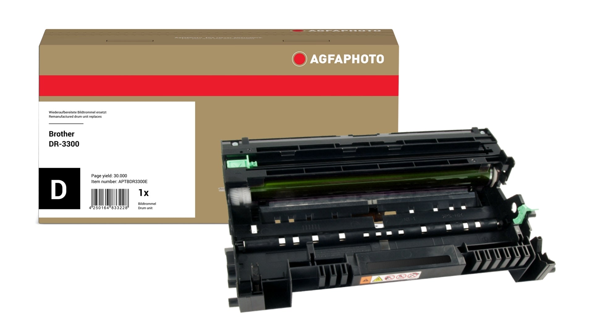 AgfaPhoto APTBDR3300E Bildtrommel ersetzt Brother DR-3300 online bestellen