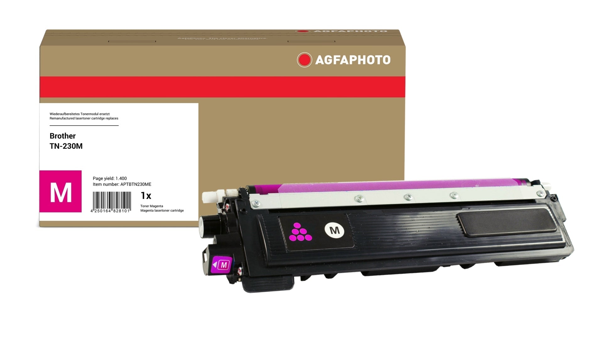 AgfaPhoto APTBTN230ME Lasertoner ersetzt Brother TN-230M online bestellen