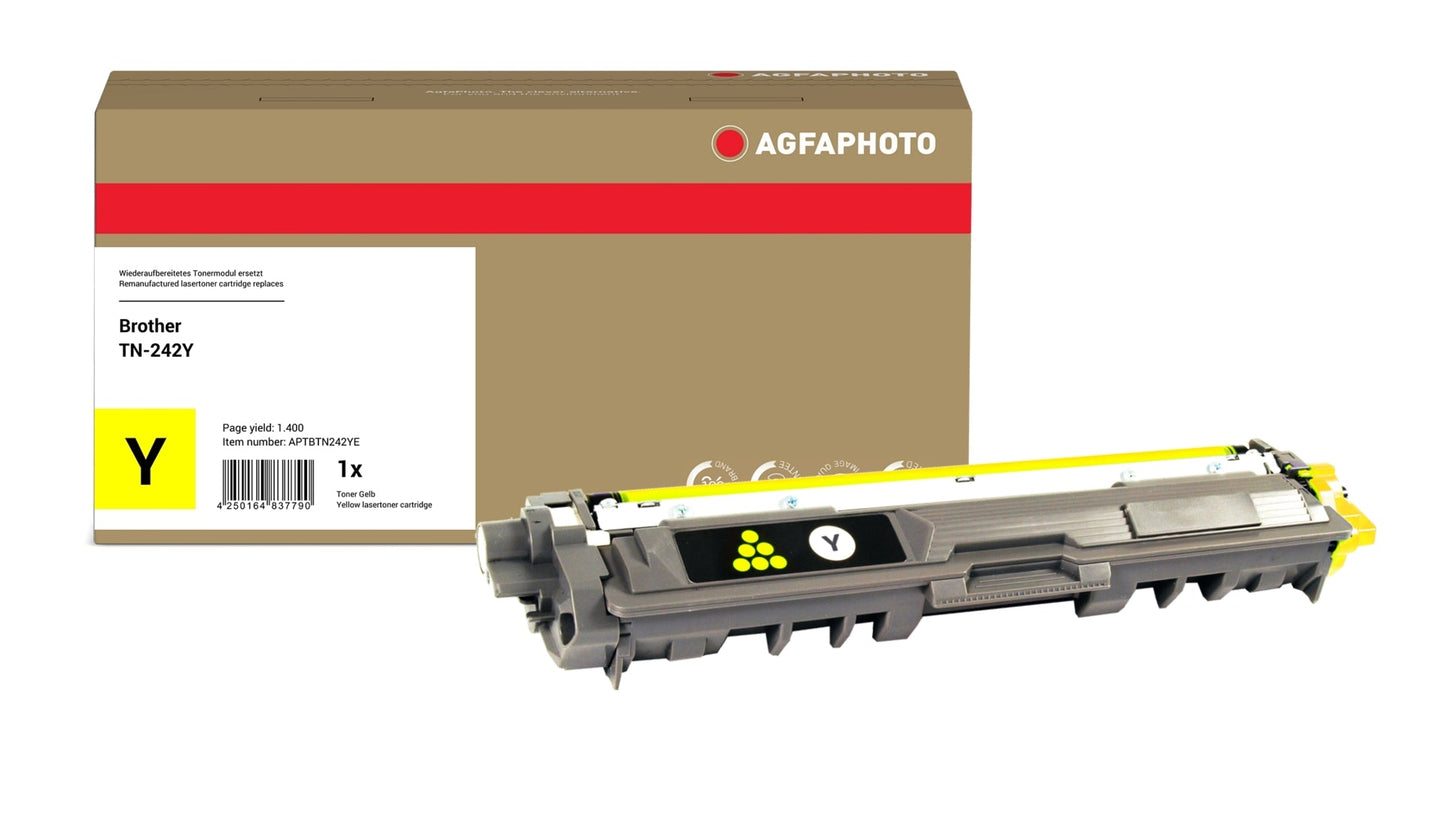 AgfaPhoto APTBTN242YE Lasertoner ersetzt Brother TN-242Y online bestellen