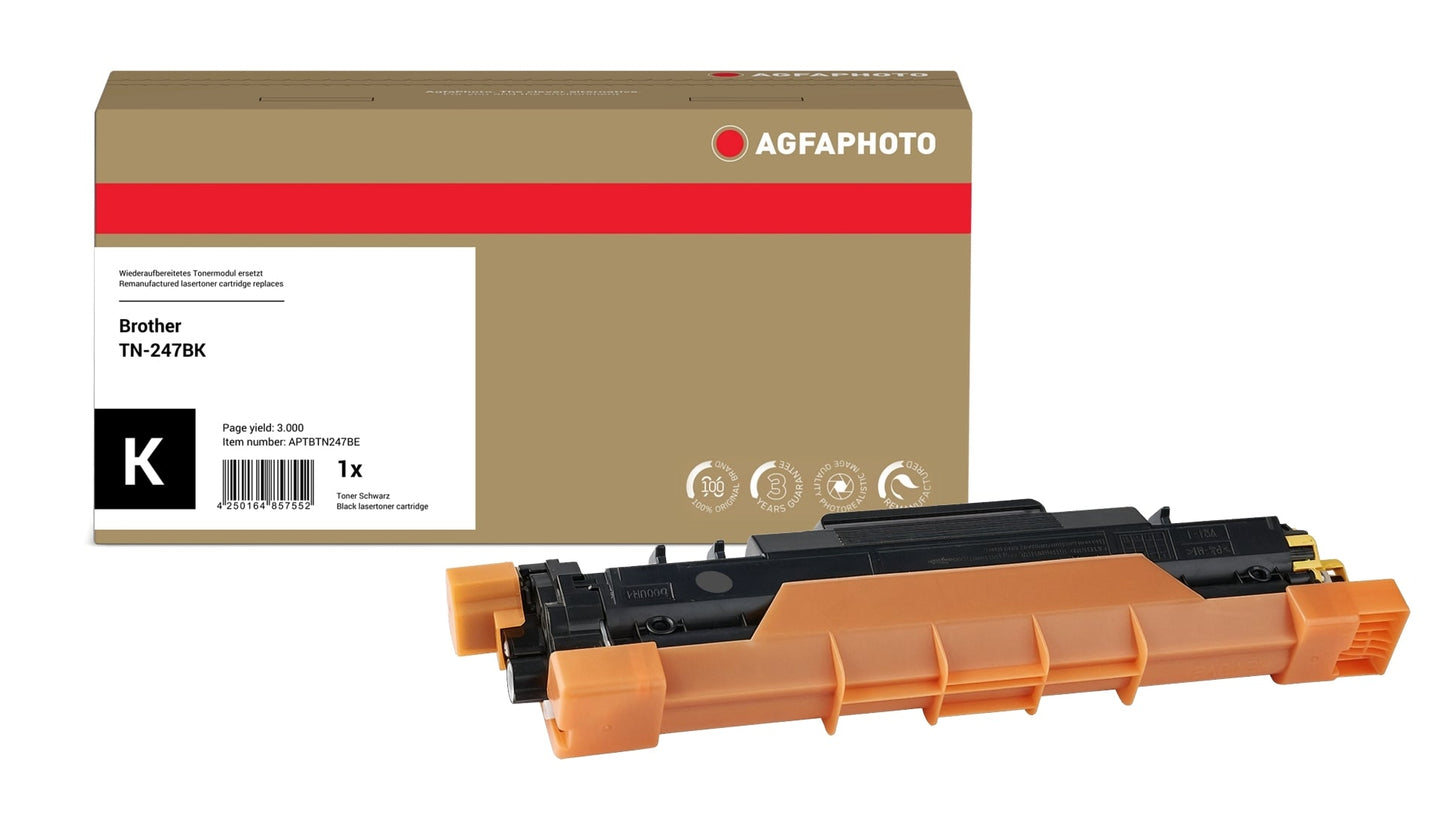 AgfaPhoto APTBTN247BE Lasertoner ersetzt Brother TN-247BK online bestellen