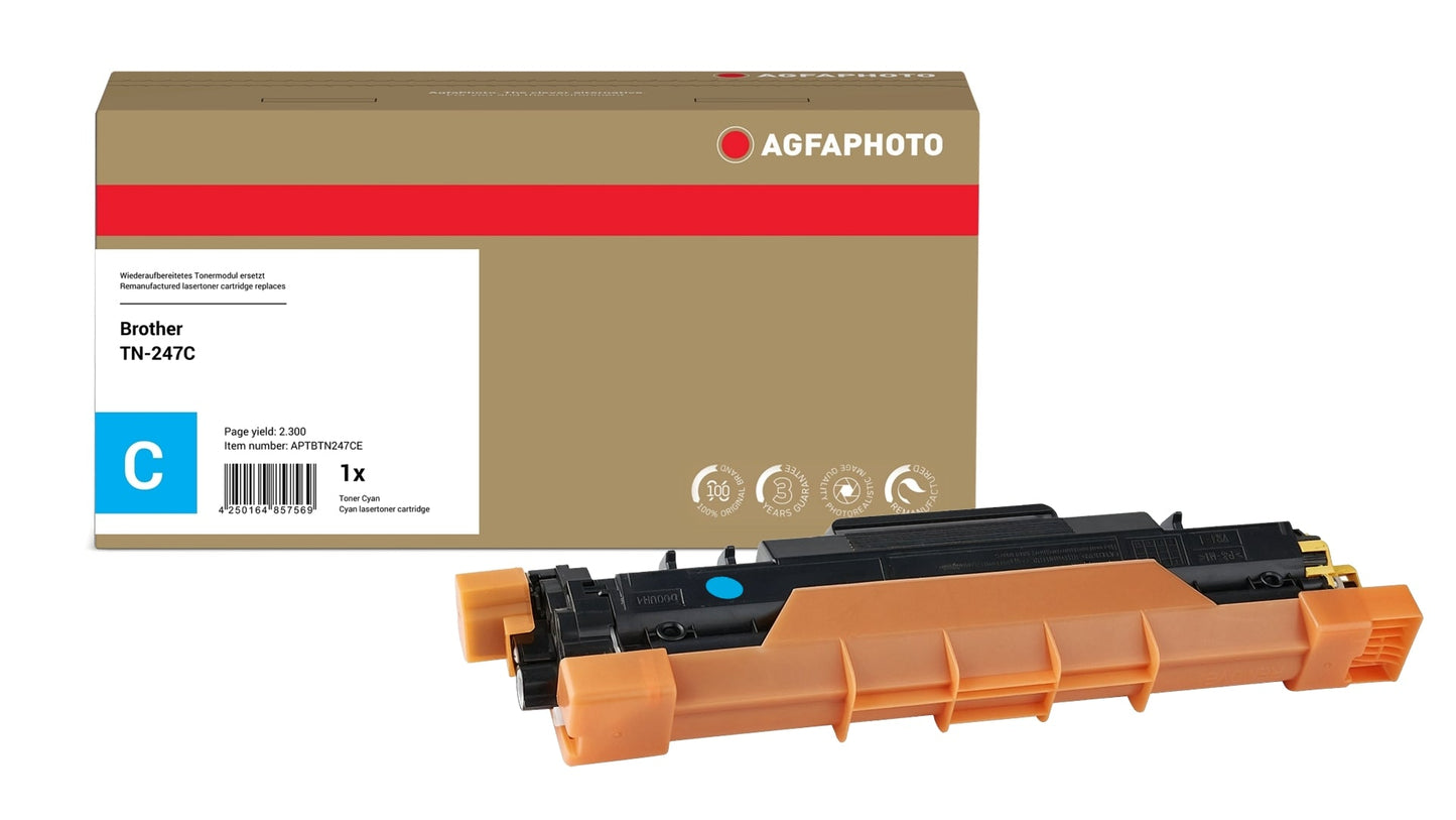 AgfaPhoto APTBTN247CE Lasertoner ersetzt Brother TN-247C online bestellen