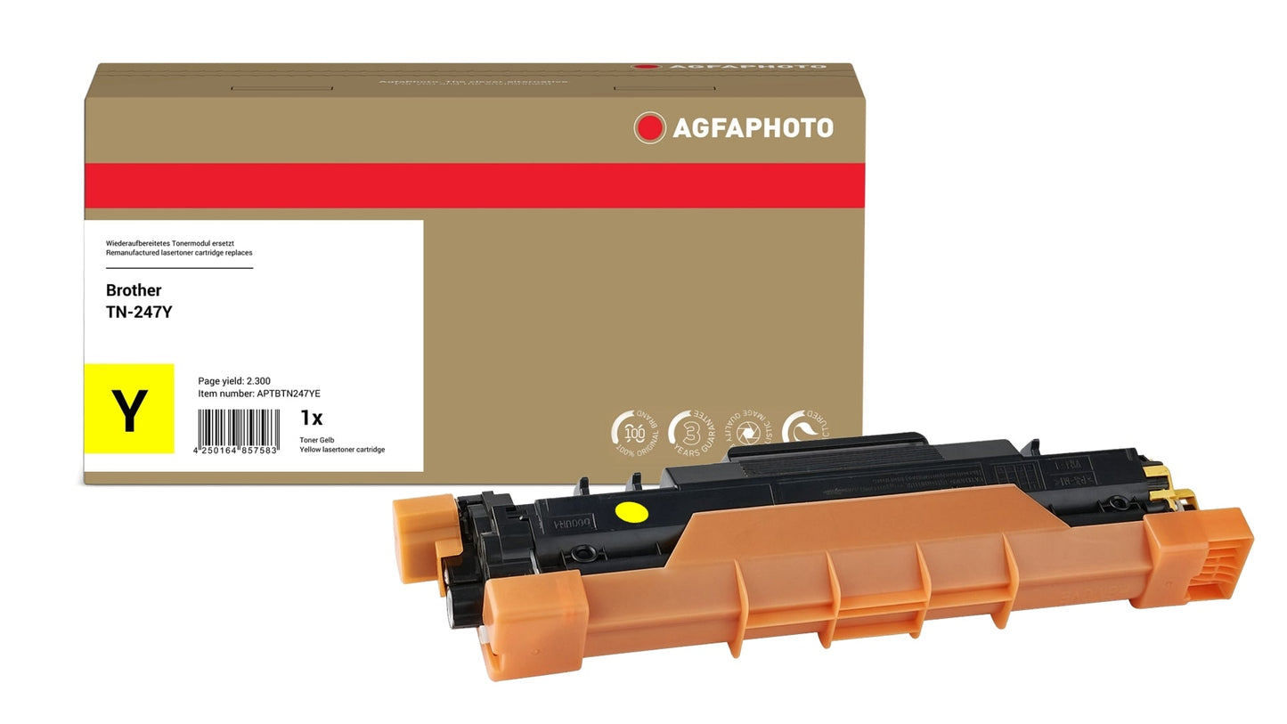 AgfaPhoto APTBTN247YE Lasertoner ersetzt Brother TN-247Y online bestellen