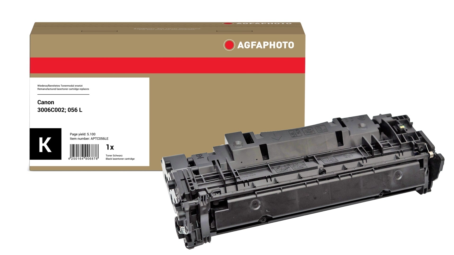 AgfaPhoto APTC056LE Lasertoner ersetzt Canon 3006C002, 056 L online bestellen
